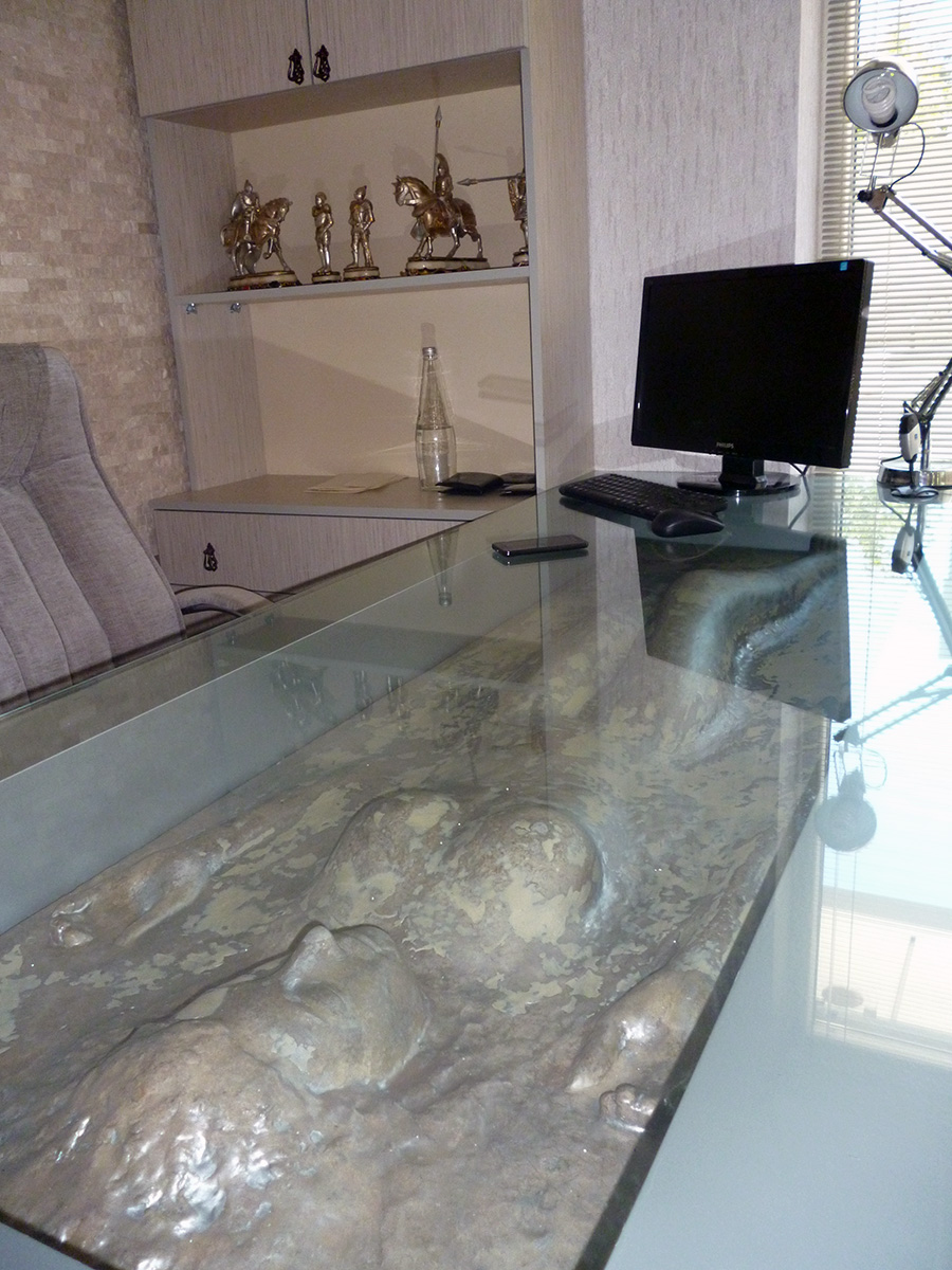 Relief Sculpture Table Design