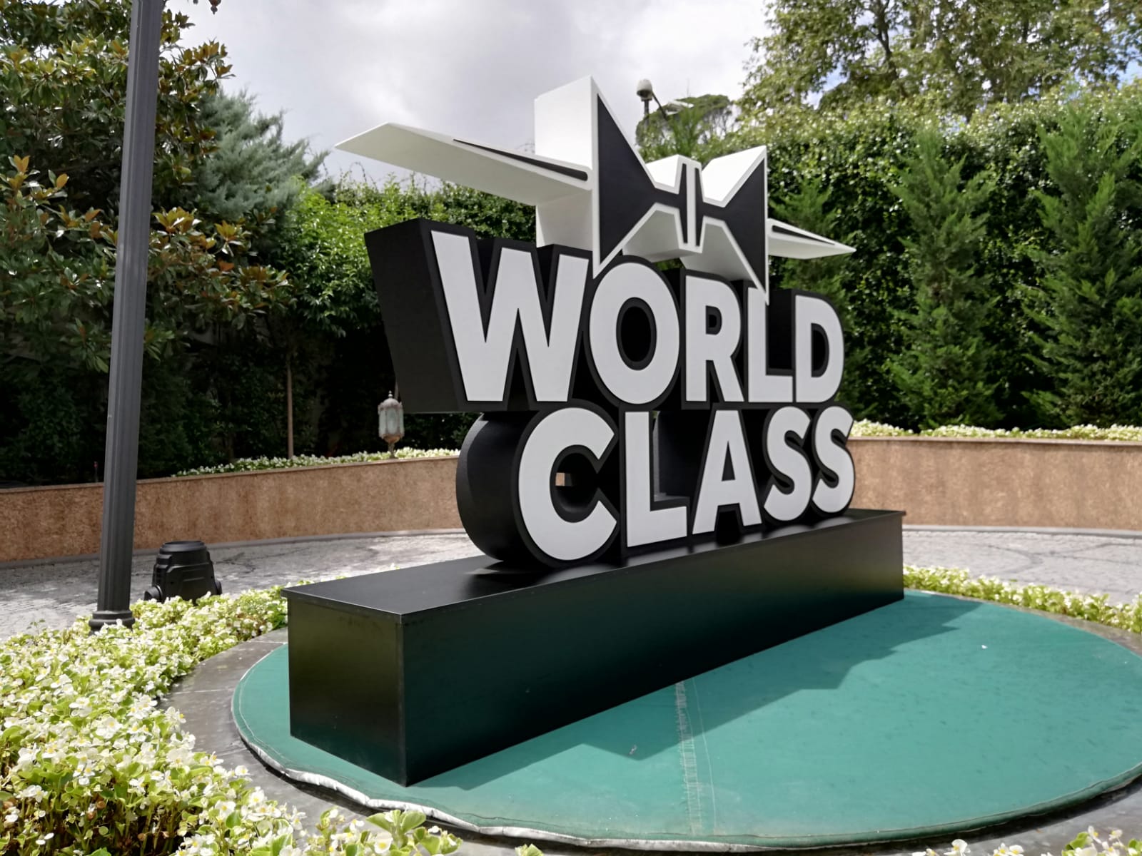 World Class Styrofoam Letter Giant Lettering Dummy Project