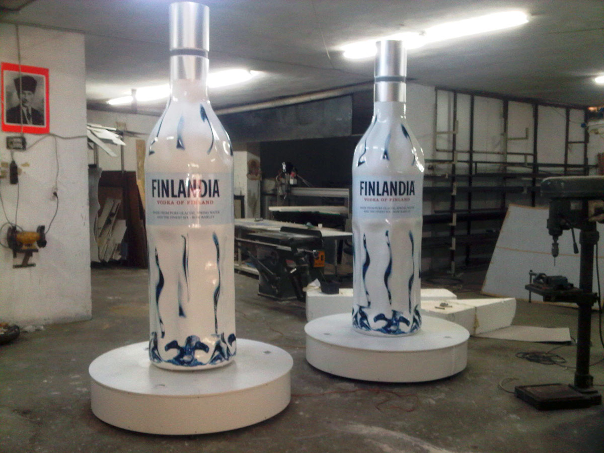 Vodka Bottle Dummy Heykel