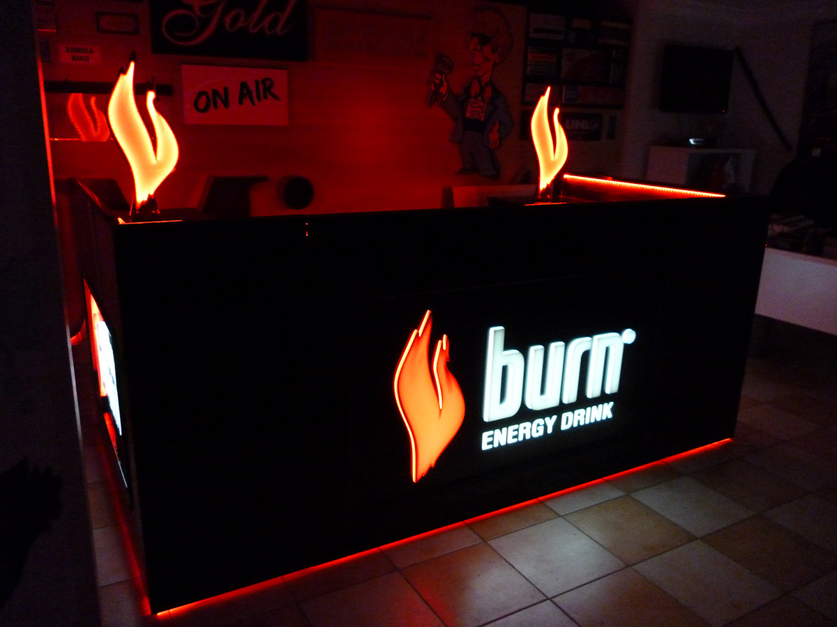 Burn Dj Kabin ve Portable Bar Tasarımı