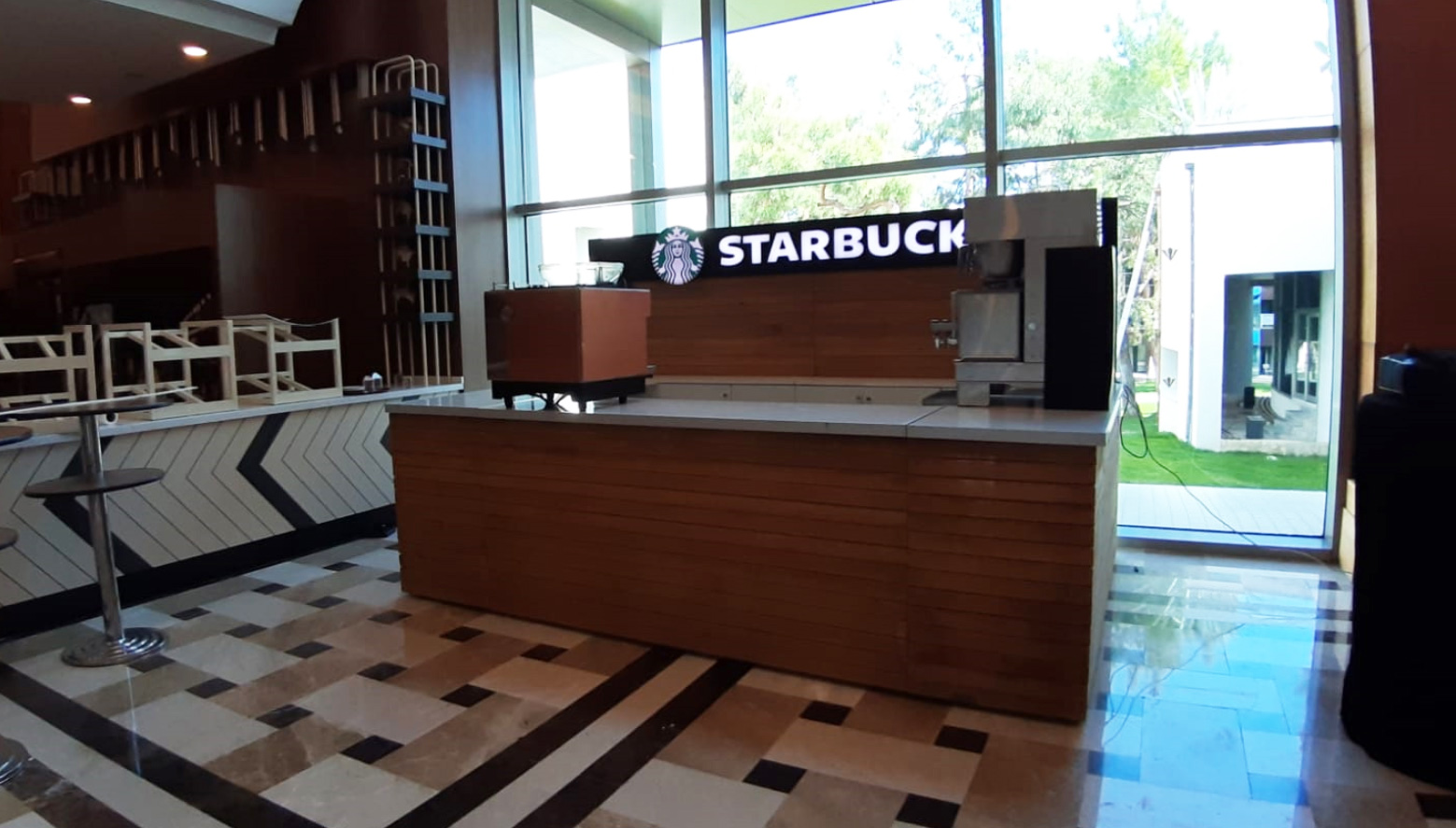 Starbucks Kiosk – Kahve Kiosk Çalışması