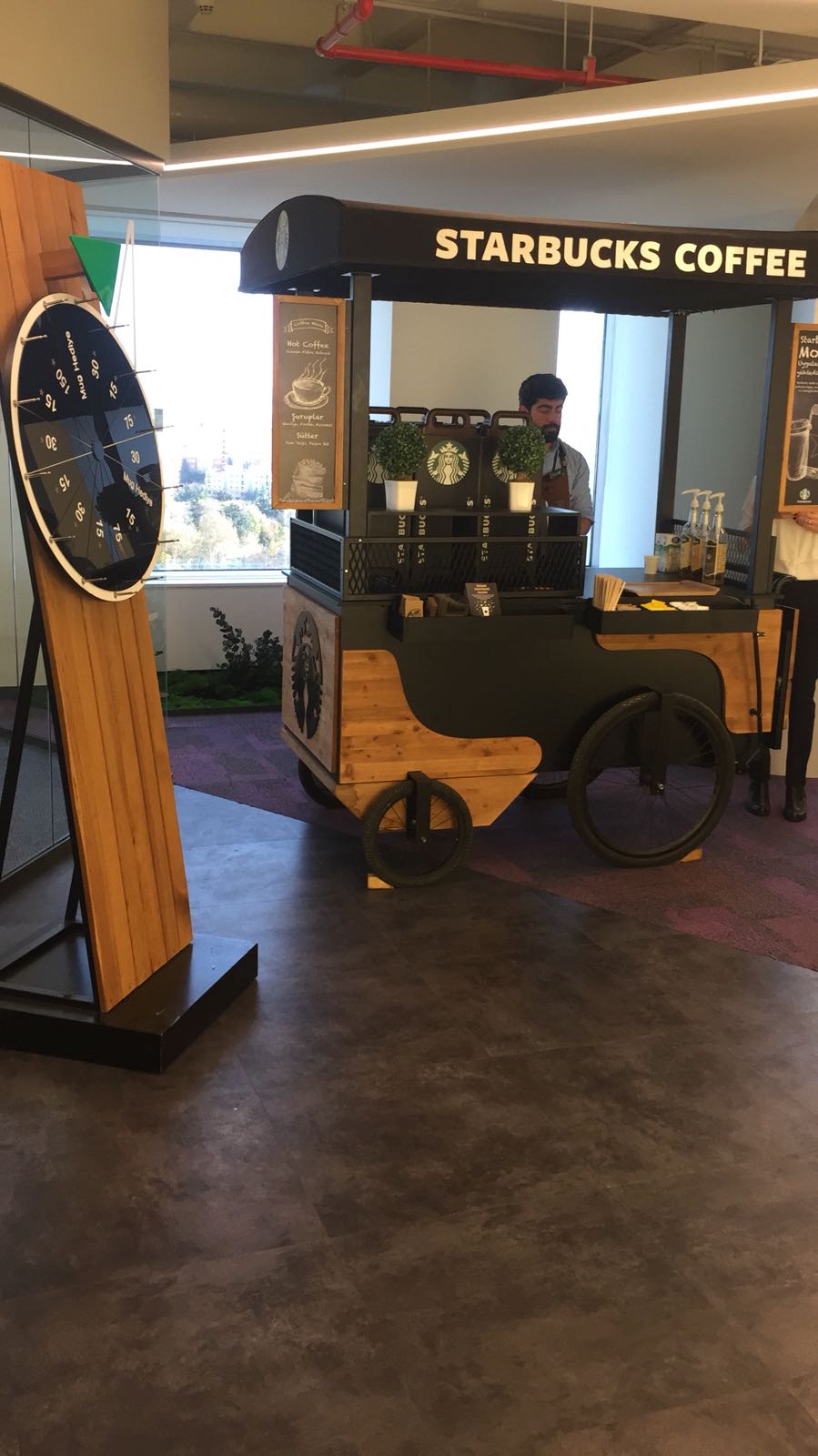 Kahve Standı ve Dükkan Dekoru