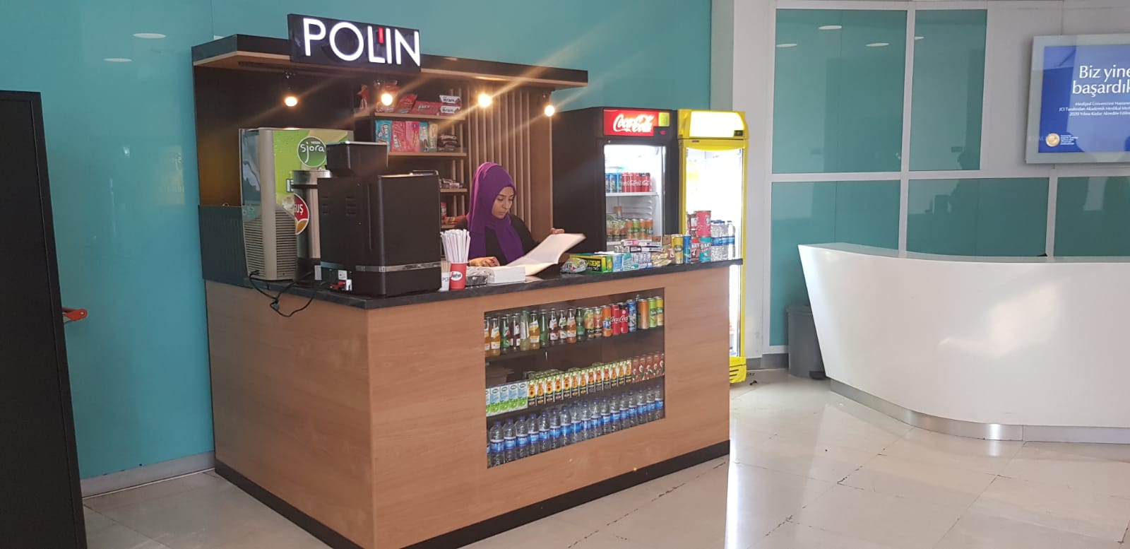Medipol Hastanesi Polin Standı Hastane Kiosk