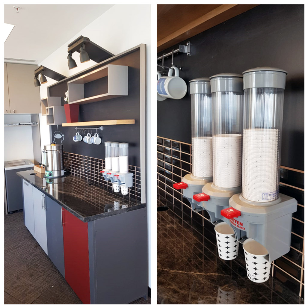 Ofis İçi Çay Kahve Kiosk Projesi